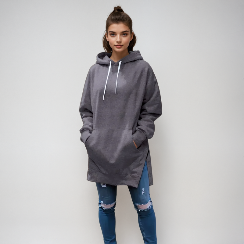 OVERSIZED HOODIE DRESS