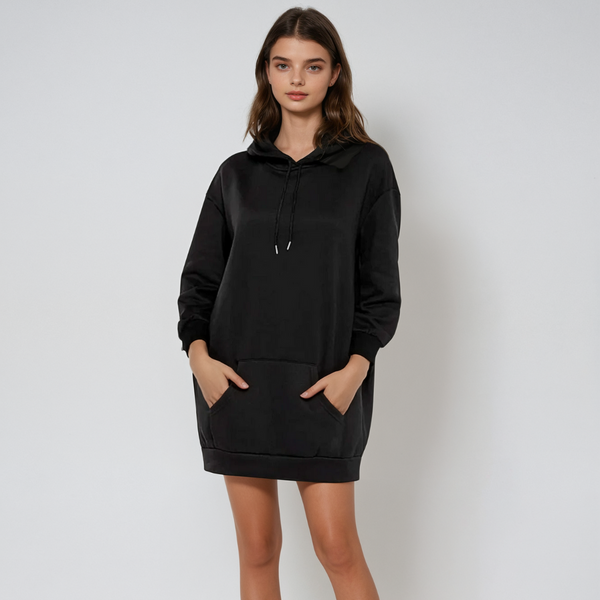 OVERSIZED HOODIE DRESS