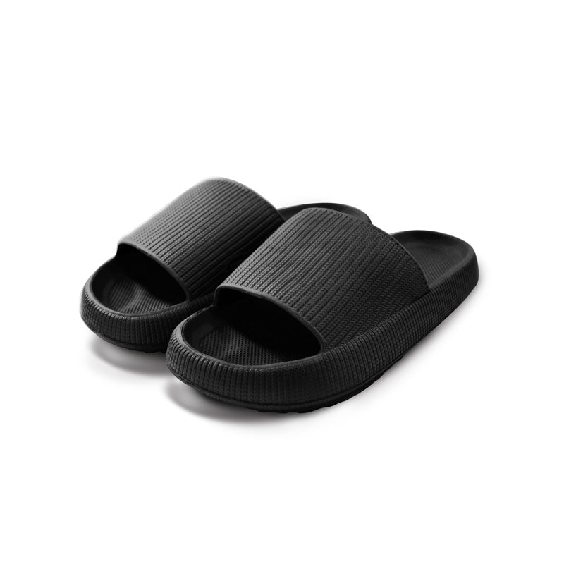 Black / 4 Slipper The Cloudies™ - Original | Buy 1 Get 1 Free Cloud Slides