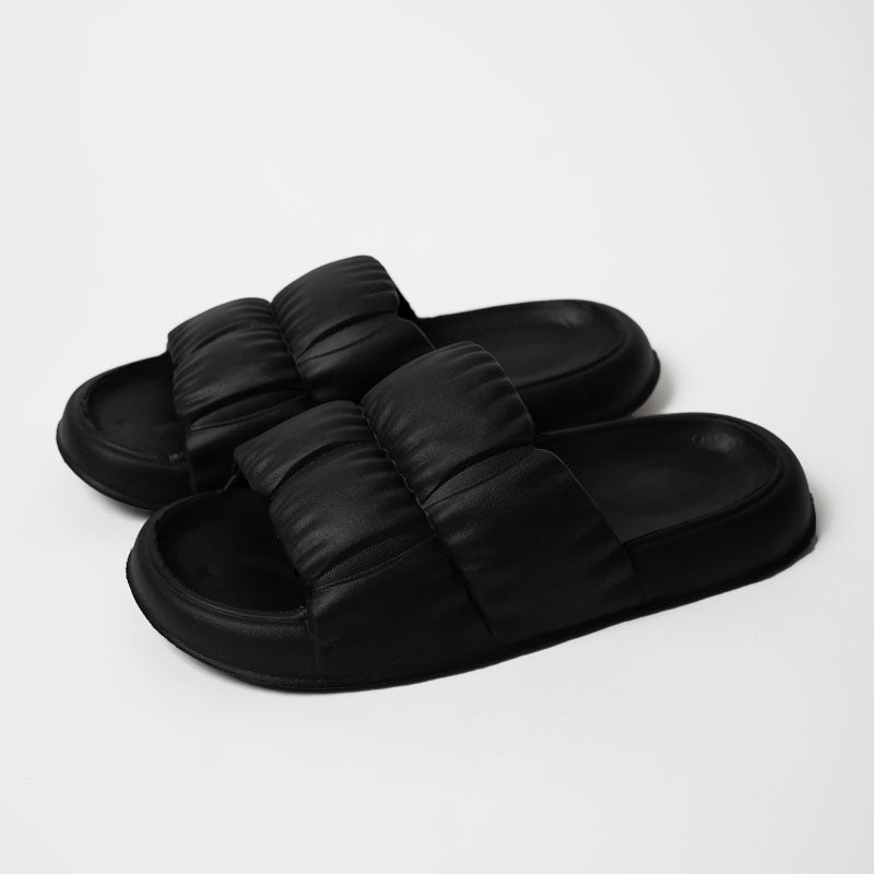 Black / 5.5 Slipper The Cloudies™ - Mules Cloud Slides